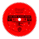 Freud LU91R012: 12" x 72 Tooth Thin Kerf Sliding Compound Miter Saw Blade